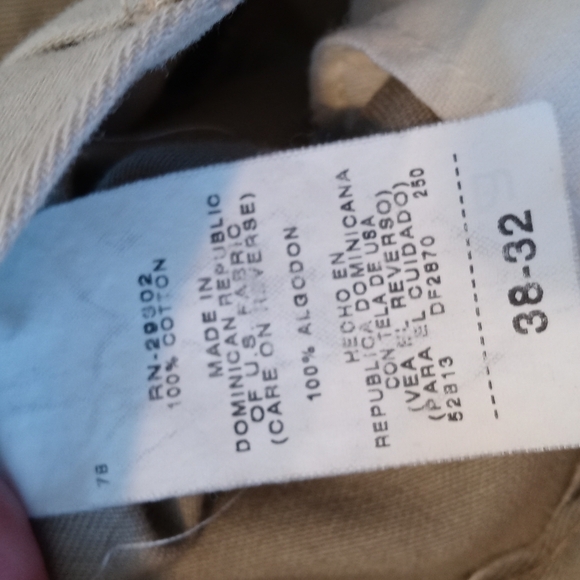 Farah  men's dress pants size 38-32 tan color - Picture 5 of 5